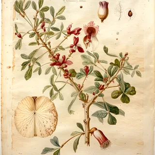 Ilustración botánica de Morro